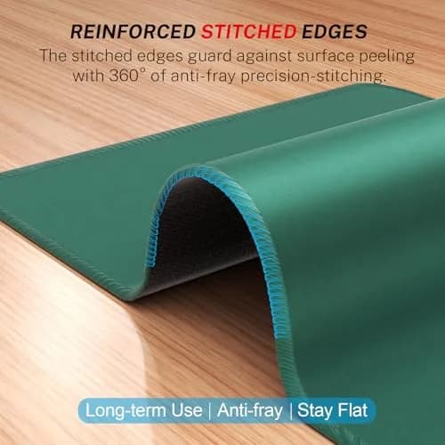 MROCO Essential Office & Gaming Mouse Pad 21.59 cm x 27.94 cm (8.5 x 11 Inch) Forest Green | Smooth Glide & Precise Control thumbnail 3