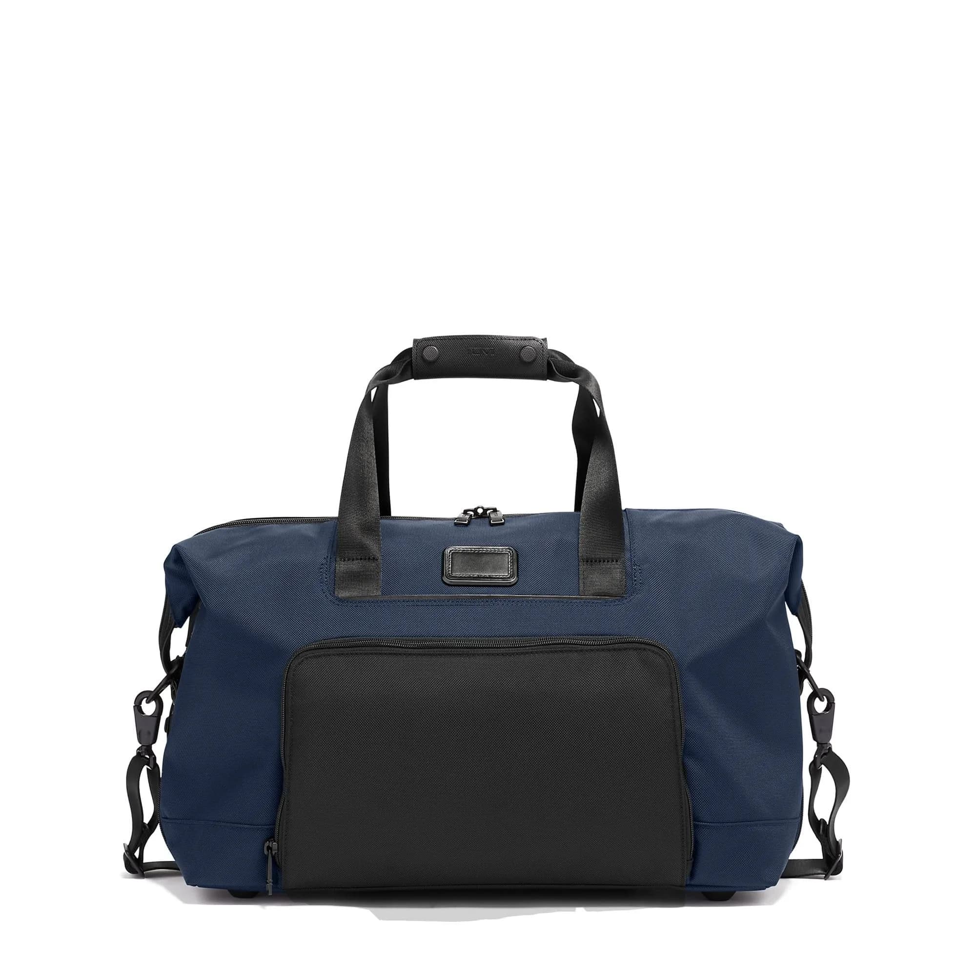 TUMI Alpha Double Expansion Duffel Bag Deep Pine | Business & Travel Ready, Durable Nylon — navy / One Size