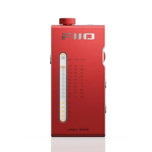 FiiO RR11 Portable FM Radio Receiver 83.2mm x 39.4mm x 13mm | Analog PVR Tuning, BASS+3D Sound Effects thumbnail 1