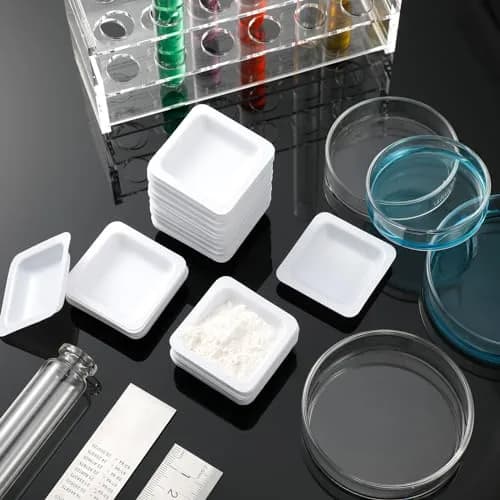 Saysurey Plastic Weigh Boats 7 ml (200 Pcs) | Disposable Lab Trays for Accurate Weighing thumbnail 6