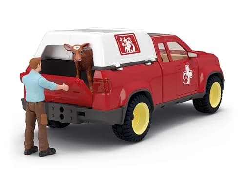 Schleich Farm World - 29Pc Veterinarian Playset for Kids 3+ | Realistic Farm Animal Care Toy thumbnail 7