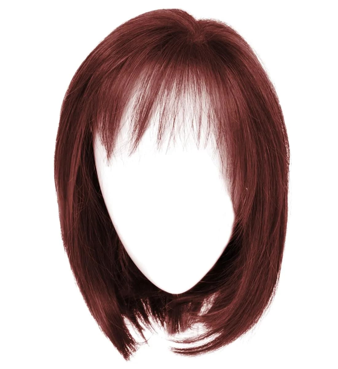 Hair u wear Raquel Welch Sheer Luxury Collection, RL33/35 Deepest Ruby | Shoulder-Length Layered Wig, Feather Lite Fiber, Average Cap — RL33/35 Deepest Ruby
