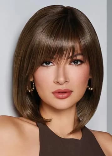 Hair u wear Raquel Welch Sheer Luxury Collection, RL33/35 Deepest Ruby | Shoulder-Length Layered Wig, Feather Lite Fiber, Average Cap thumbnail 7