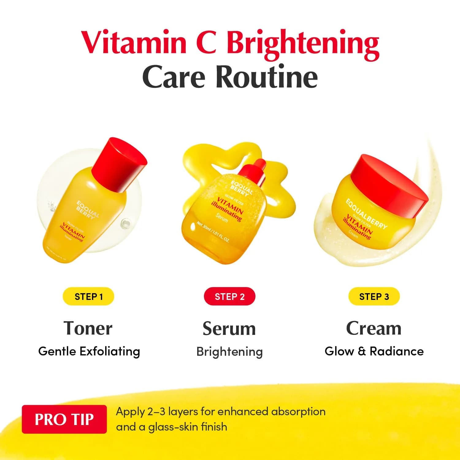 EQQUALBERRY Vitamin Illuminating Serum Double Pack | 60ml (2.02 Fl Oz) | Brightens Dark Spots & Uneven Tone - view 6