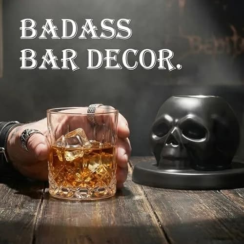 OAGA Skull Whiskey Smoker Kit with Torch & Wood Chips | Portable Set thumbnail 5