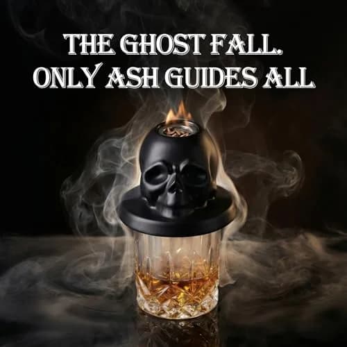 OAGA Skull Whiskey Smoker Kit with Torch & Wood Chips | Portable Set thumbnail 3