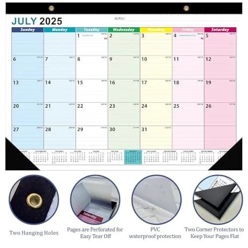 AgePlace Desk Calendar 2026 | Large 17" x 12" Monthly Planner with Holidays thumbnail 4