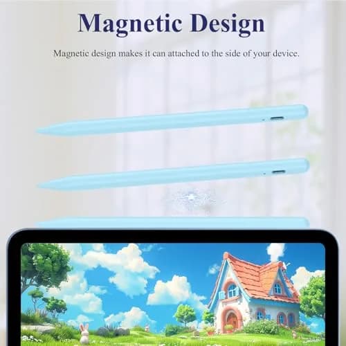 CMARS Stylus Pen for Android, Magnetic Phone Pencil, Fine Point Digital Touch Screen Pen, Compatible with iPhone/Samsung/Xiaomi/Huawei/Vivo - Blue thumbnail 6