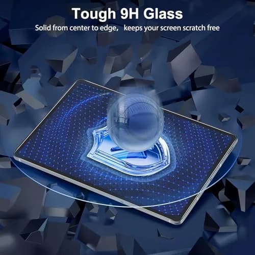 SPARIN 13.1 Inch Tempered Glass Screen Protector for Samsung Galaxy Tab S10 FE Plus 2025 | 9H Hardness, S Pen Compatible thumbnail 5