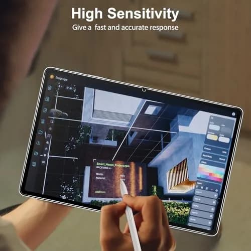 SPARIN 13.1 Inch Tempered Glass Screen Protector for Samsung Galaxy Tab S10 FE Plus 2025 | 9H Hardness, S Pen Compatible thumbnail 6