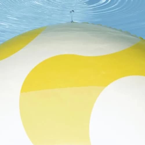 Swim Safe Comfort Plush Baby Float - Yellow Wavy Square | Water Entry Support for 12-24mo thumbnail 5