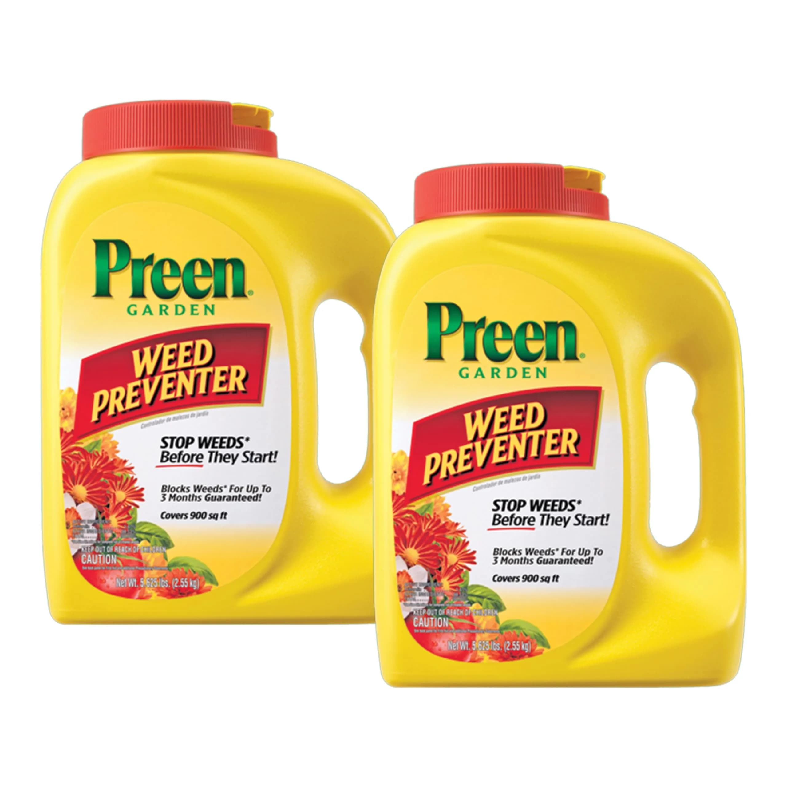 Preen Garden Weed Preventer 16 lb | Up to 3 Months Weed Control, Safe for 200+ Plants — 11.25 lb