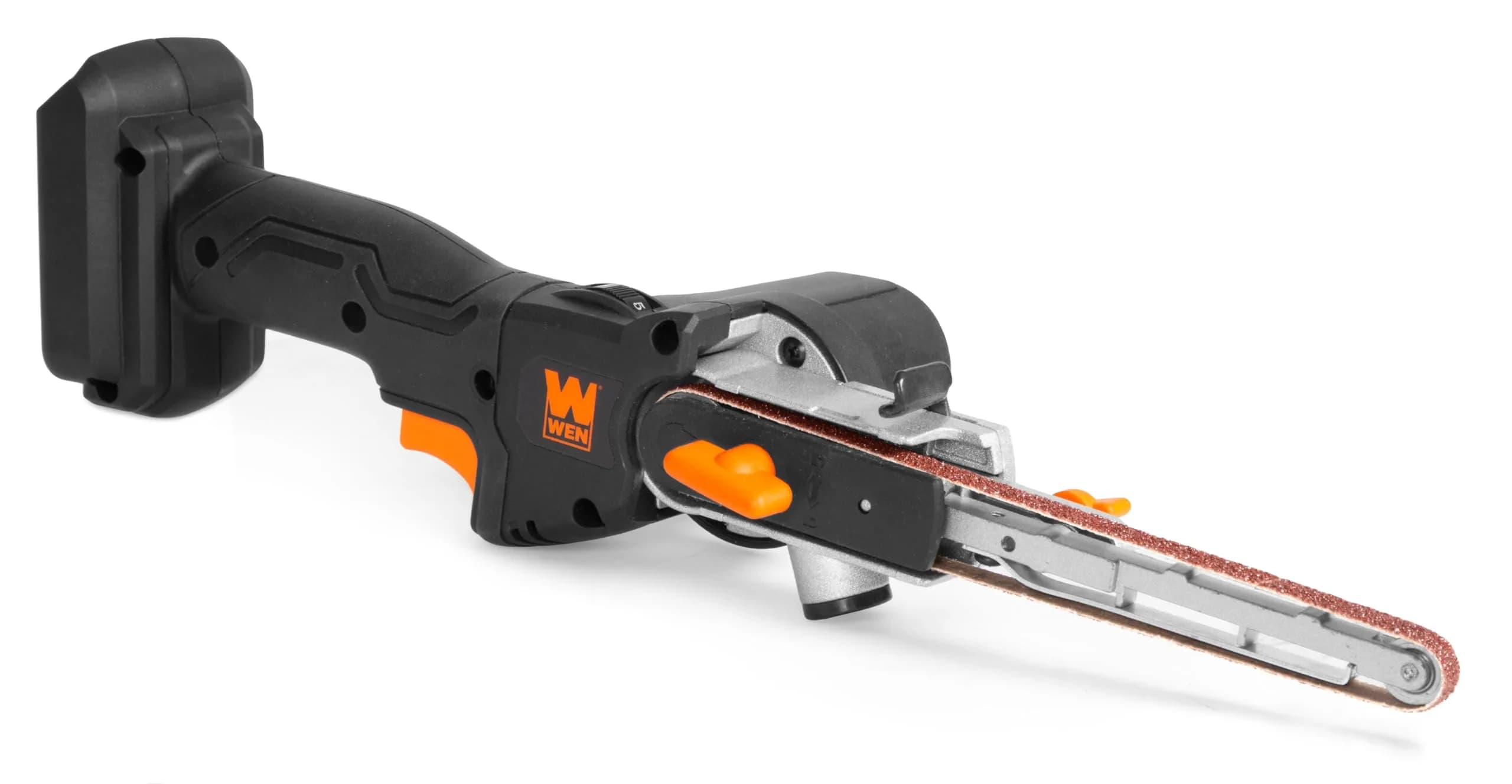 WEN 20V Max Cordless Variable Speed Detailing File Sander 1/2-inch x 18-inch | Brushless Motor, 2.0 Ah Battery Included - main product image
