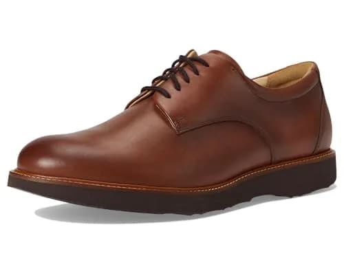 Samuel Hubbard Men's Founder Cognac Leather Oxford 10.5 X-Wide | Classic Business Casual Footwear thumbnail 9