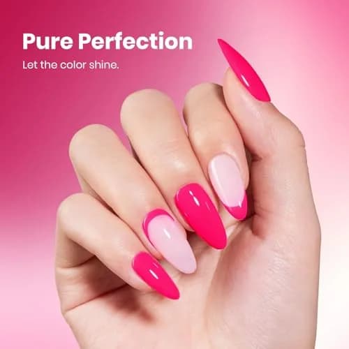 Beetles Gel Polish Hot Pink Wild Tulips 15ml (0.51 Fl Oz) | LED Cure Long-Lasting Gel Nail Polish thumbnail 5