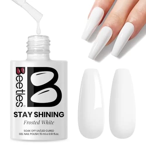 Beetles Stay Shining Silver Cat Eye Gel Nail Polish 15ml (0.5 Fl Oz) | UV/LED Cure, 28-Day Wear thumbnail 1