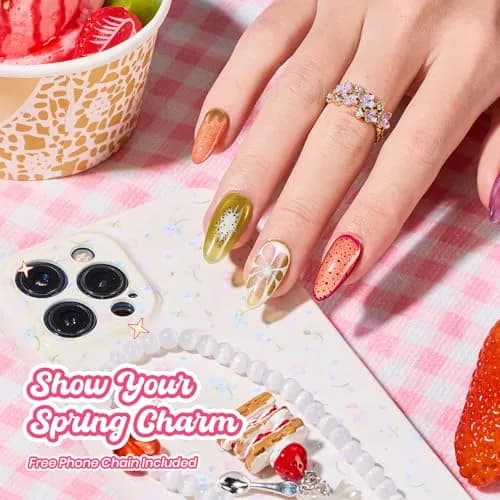 beetles Gel Polish Fruit Magnet Cat Eye Set 6 Colors | Long-Lasting Glossy UV/LED Cure thumbnail 8