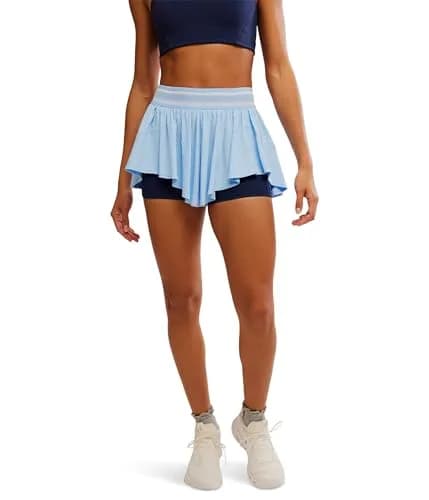 FP Movement Sultry Shorts High Dive LG (Women's 12) One Size | High Waist Athletic Mesh Shorts thumbnail 1