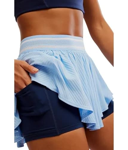 FP Movement Sultry Shorts High Dive LG (Women's 12) One Size | High Waist Athletic Mesh Shorts thumbnail 3