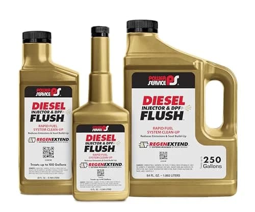 Power Service Diesel Injector & DPF Flush 12oz Pack of 9 | Cleans Fuel System & Reduces Emissions thumbnail 2
