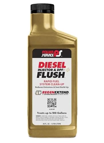 Power Service Diesel Injector & DPF Flush 26oz Pack of 12 | Cleans Fuel System & Reduces Emissions thumbnail 1