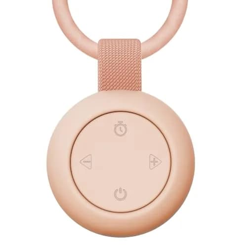 jaroco Portable Baby Sound Machine & Essentials for Babies & Kids-Peach | 20 Soothing Sounds, 15-Hour Battery Life, USB-C Rechargeable thumbnail 1