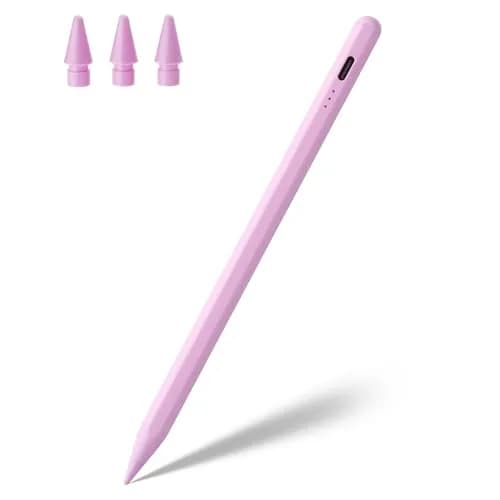 Waiktyne Purple Stylus Pen for iPad 11th-6th Gen, Pro 13" M4, Air M3 M2, Mini A17 Pro | Tilt Sensitive Active Stylus thumbnail 1