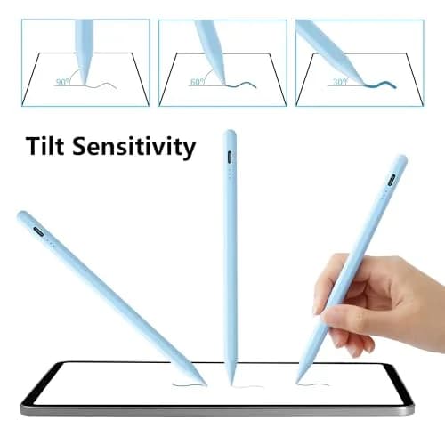 Waiktyne Stylus Pen for iPad A16 11th-10th Gen, iPad Pro 13" M4, iPad Air M3 M2, iPad mini A17 Pro 7th Gen - Blue (167mm) thumbnail 4