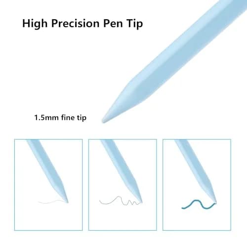 Waiktyne Stylus Pen for iPad A16 11th-10th Gen, iPad Pro 13" M4, iPad Air M3 M2, iPad mini A17 Pro 7th Gen - Blue (167mm) thumbnail 5