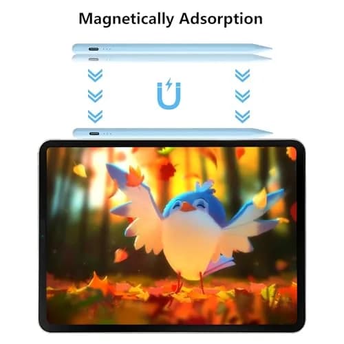 Waiktyne Stylus Pen for iPad A16 11th-10th Gen, iPad Pro 13" M4, iPad Air M3 M2, iPad mini A17 Pro 7th Gen - Blue (167mm) thumbnail 7