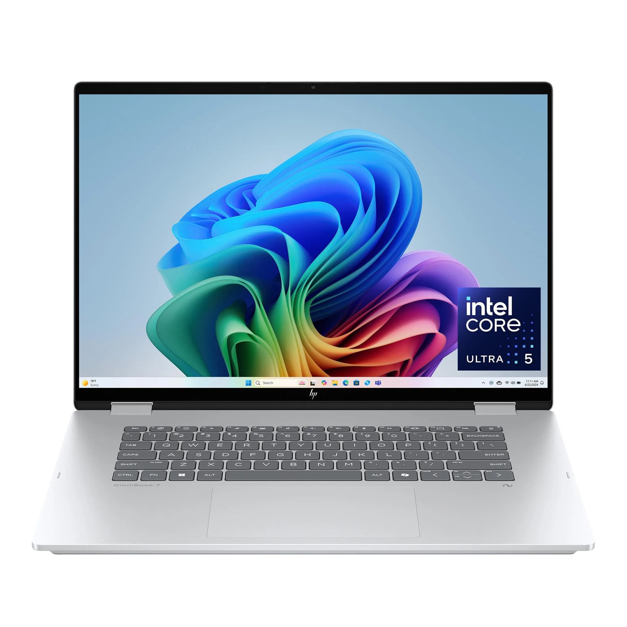 HP OmniBook 7 Flip 16-inch 2-in-1 AI PC | 2K Touchscreen, Intel Ultra 5, 16GB RAM, 512GB SSD