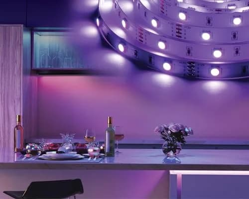 Birch Lighting Multicolor RGBW Smart LED Strip Light Kit 5m (16ft) with Remote & App Control thumbnail 7