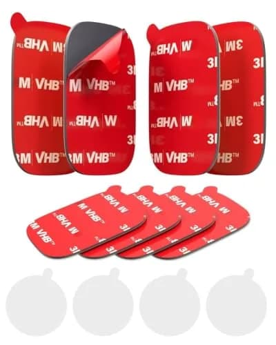 APPS2Car 3M VHB Double Sided Adhesive Pads 1.48" x 2.04" (8 Pack) | Strong Hold for Car Mounts & Accessories thumbnail 1
