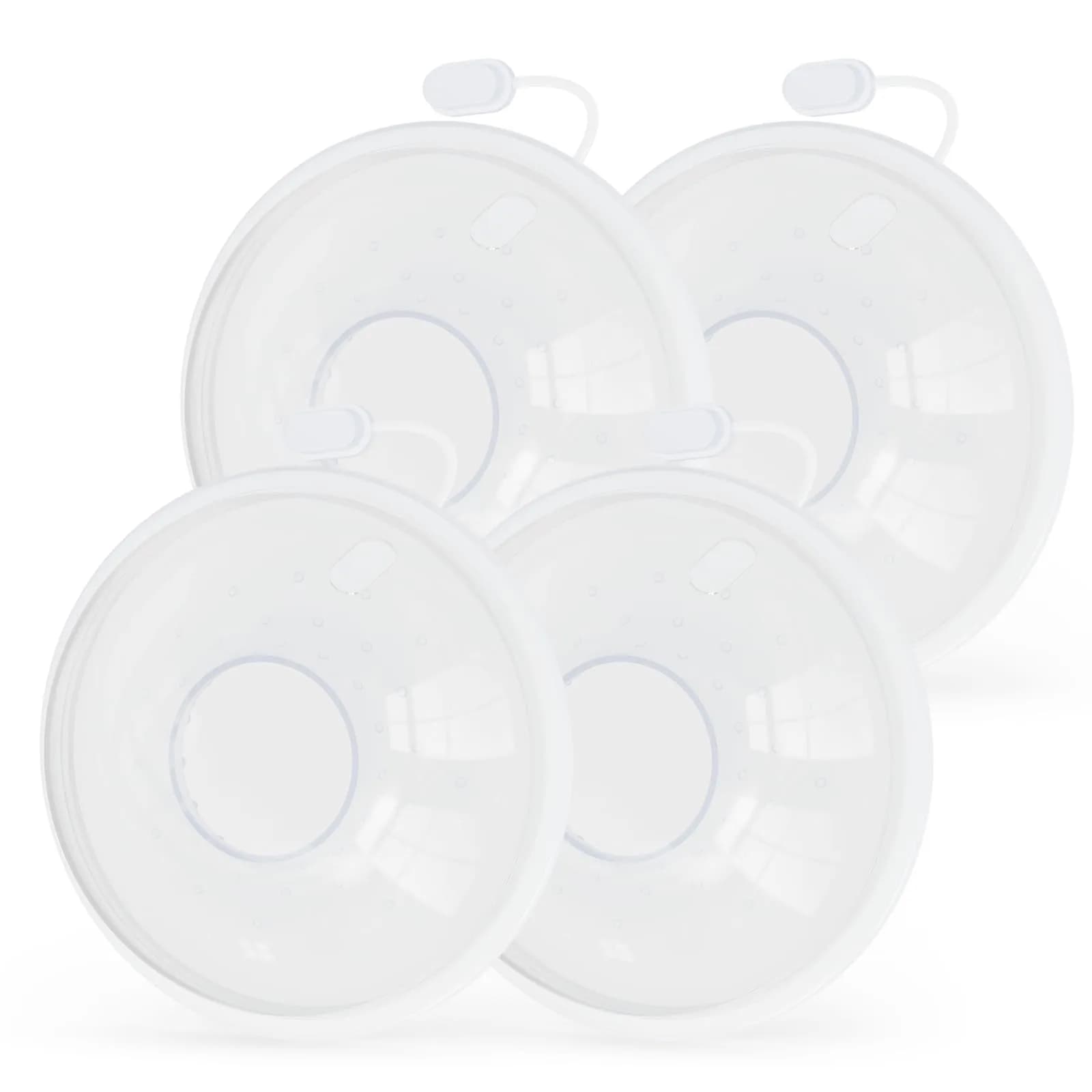 Hranio Milk Collectors for Breastfeeding 70ml (2.5oz) | Wearable Silicone Breast Pump for Postpartum Essentials — 1 Ounce