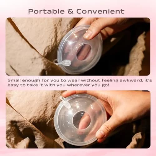 Hranio Breast Milk Collector Shells 30ml (1oz) | BPA-Free Silicone for Breastfeeding thumbnail 6