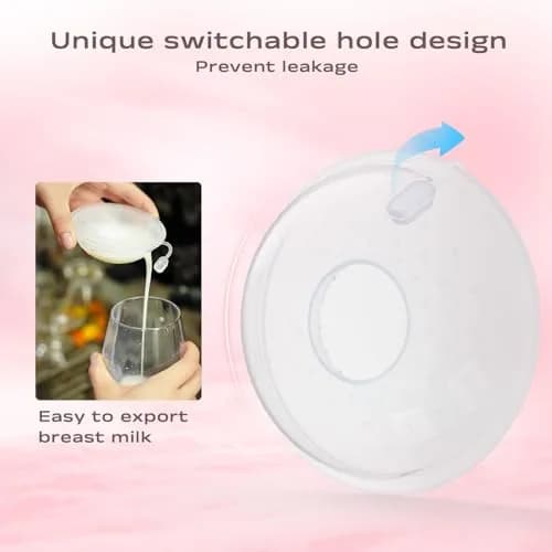 Hranio Breast Milk Collector Shells 30ml (1oz) | BPA-Free Silicone for Breastfeeding thumbnail 3