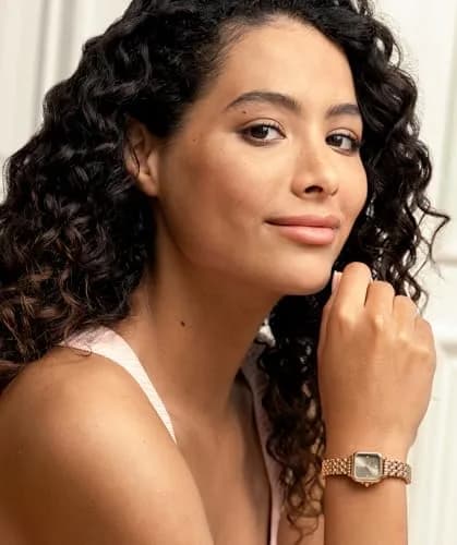 Olivia Burton Grosvenor Mini 20mm Rose Gold Women’s Quartz Watch | Sunray Dial, Crystal Markers, 30m Water-Resistant thumbnail 2