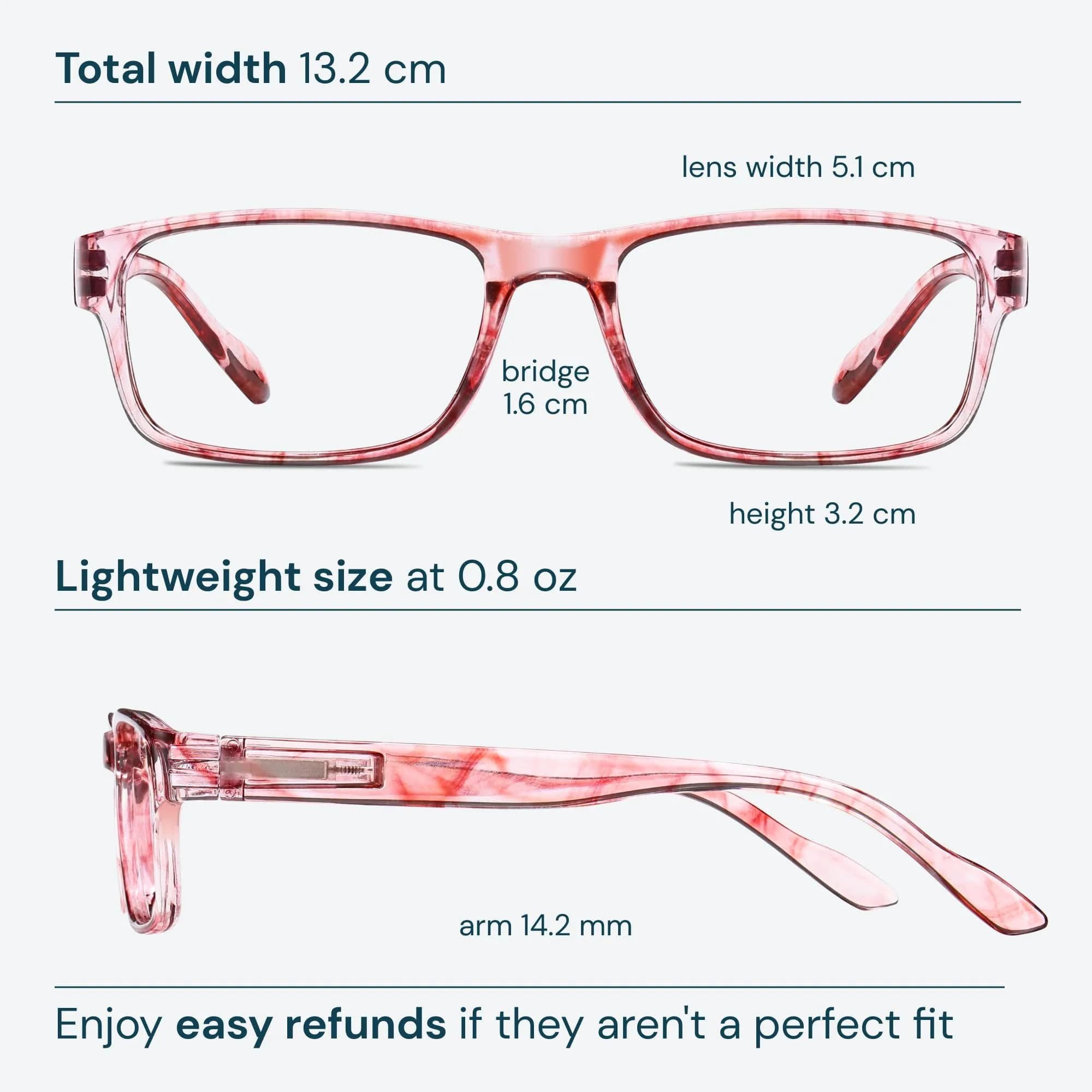 Gaoye Dawn Stones 5-Pack Blue Light Reading Glasses | All Day Computer Readers - view 6
