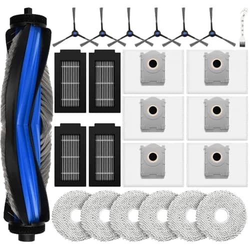 KTNAid 24 Pcs Vacuum Accessories Kit for Ecovacs Deebot T50 Pro Omni/T50 Omni/Gen2 | Value Pack for Efficient Cleaning thumbnail 1