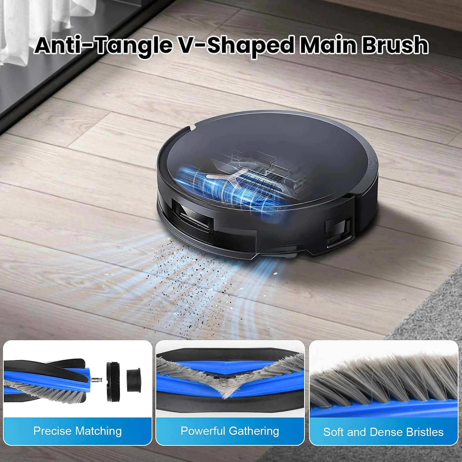 KTNAid 24 Pcs Vacuum Accessories Kit for Ecovacs Deebot T50 Pro Omni/T50 Omni/Gen2 | Value Pack for Efficient Cleaning - view 3
