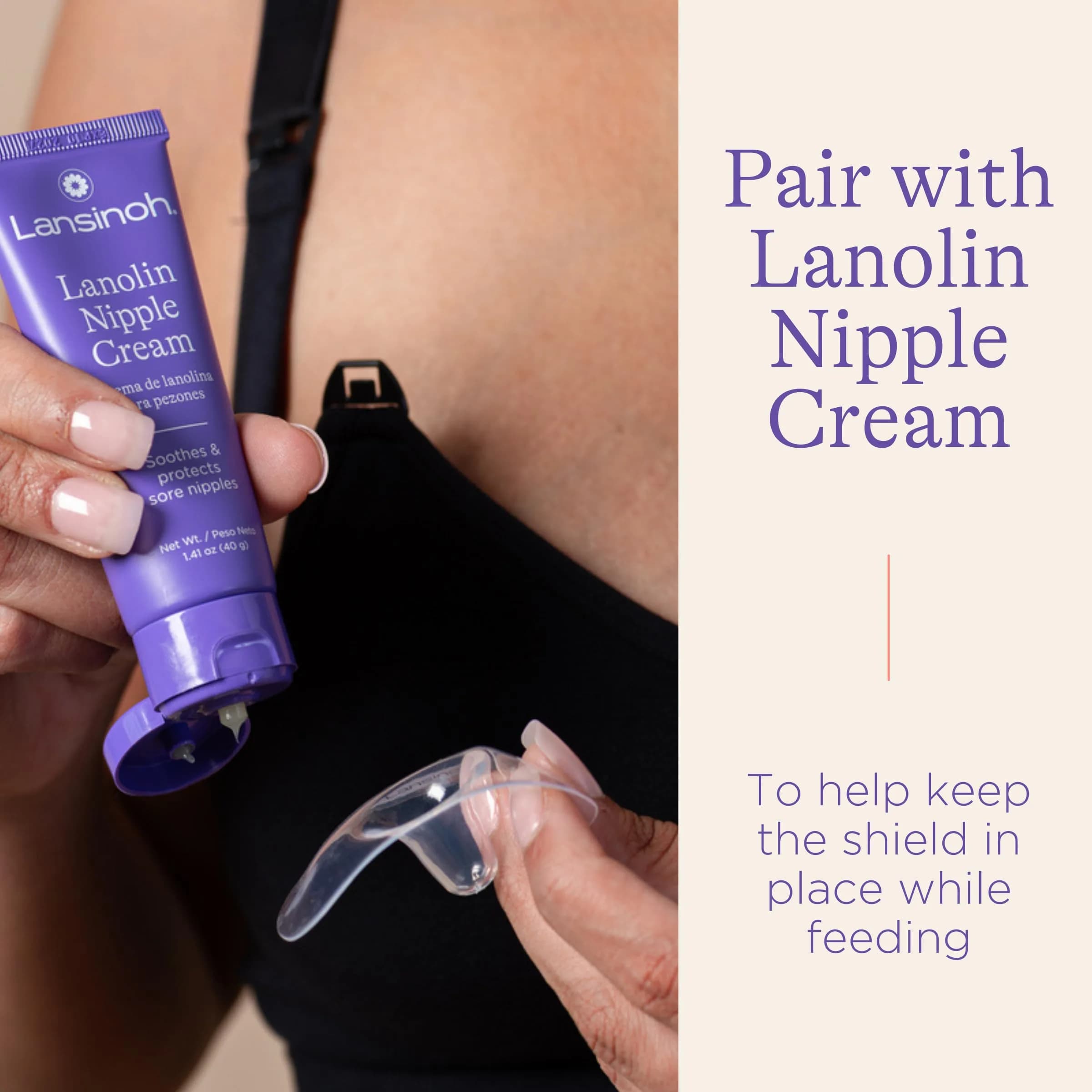Lansinoh Contact Nipple Shields with Case, 20mm Size | USA Imported Breastfeeding Support - view 7