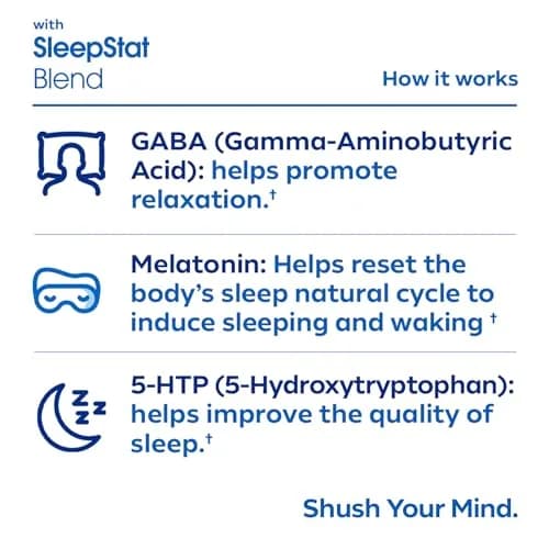 Dream Water Sleep Powder 60-Count | Sugar-Free, Gluten-Free, Natural Flavors, GABA, Melatonin, 5-HTP thumbnail 5
