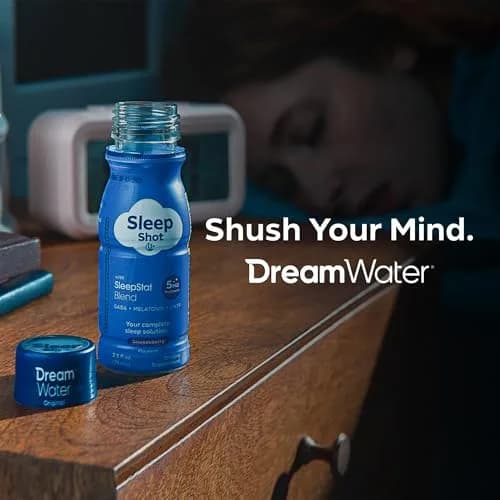 Dream Water Sleep Powder 60-Count | Sugar-Free, Gluten-Free, Natural Flavors, GABA, Melatonin, 5-HTP thumbnail 8