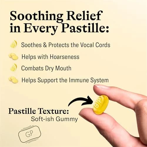 GRETHER'S Sugarfree Ginger Lemon Pastilles 3.75 oz | Swiss Sugar-Free Throat Lozenges for Dry Mouth & Voice thumbnail 2