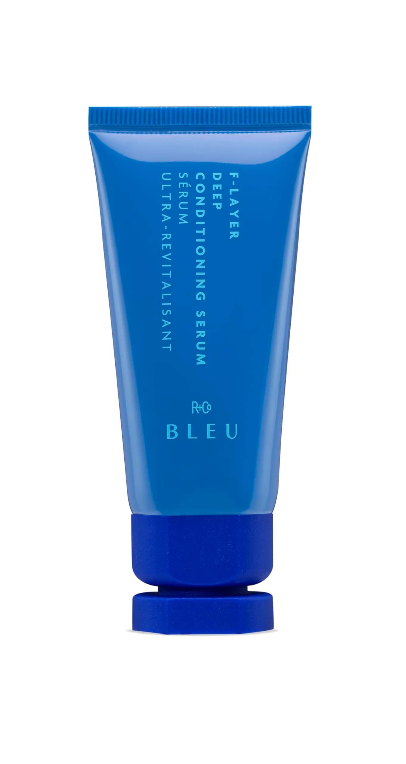 R+Co BLEU F-LAYER Deep Conditioning Serum 0.75 Fl Oz | Nourishing, Moisture & Shine for All Hair Types — Blue