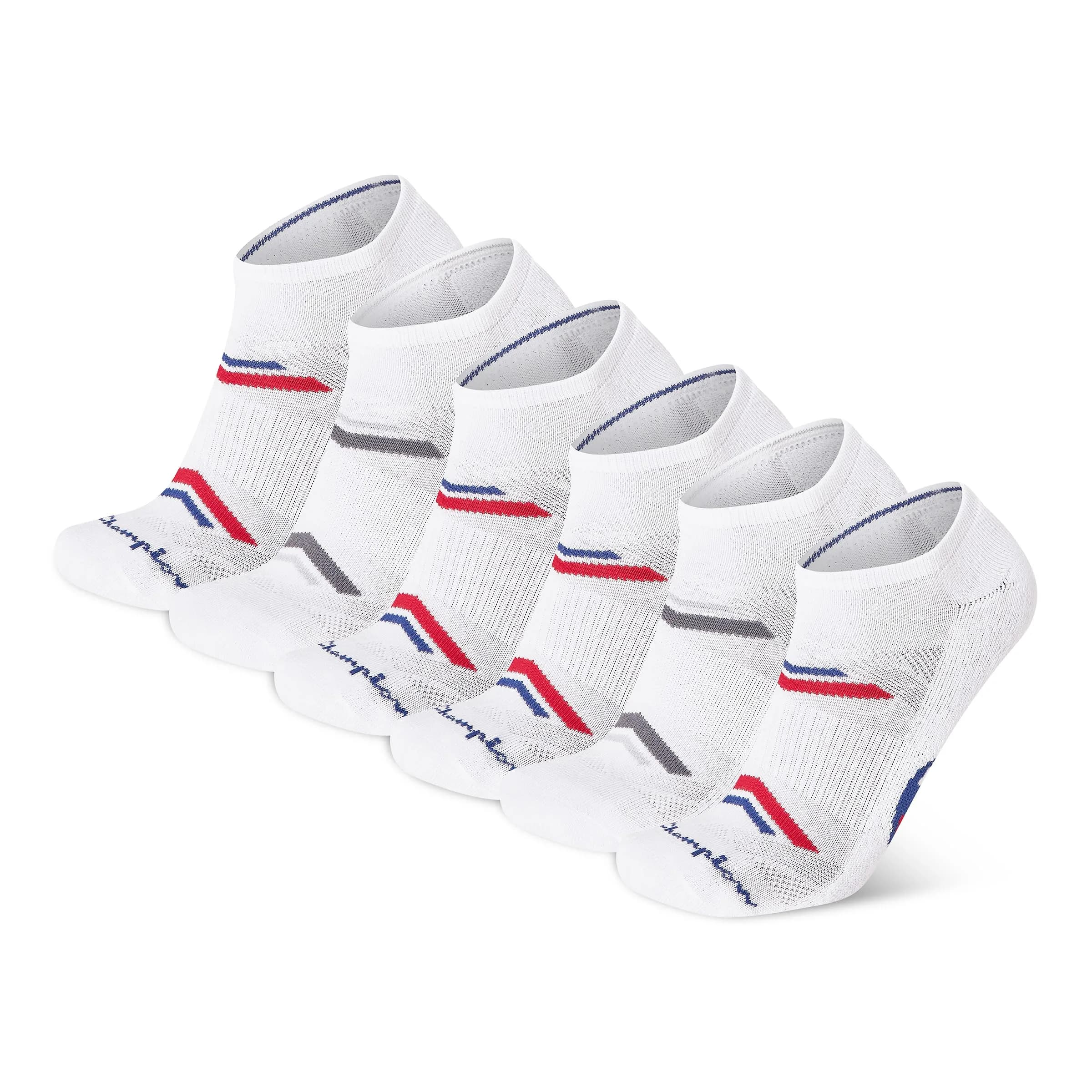 Champion Men's Low Cut Athletic Socks, 6-Pack | Moisture-Wicking, Durable Fit for Men in India