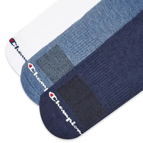 Champion Men's Low Cut Athletic Socks 6-Pack | Moisture-Wicking, Cushioned Fit for Men in India thumbnail 4