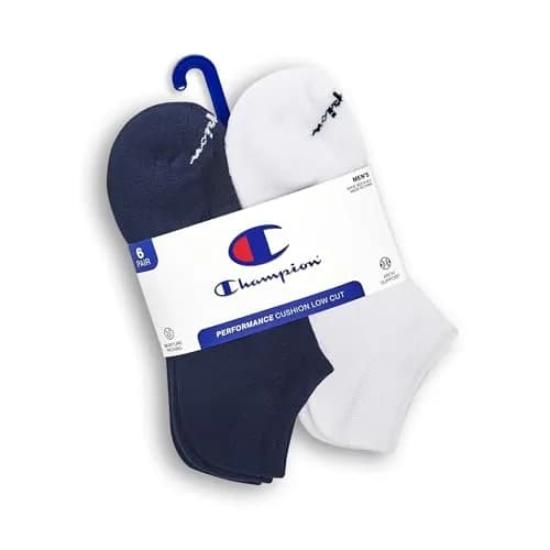 Champion Men's Low Cut Athletic Socks 6-Pack | Moisture-Wicking, Cushioned Fit for Men in India thumbnail 2