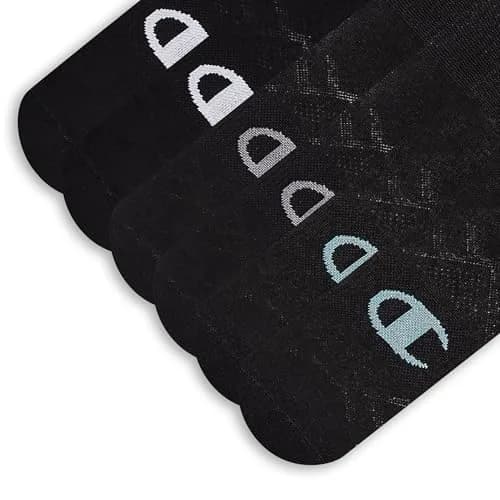 Champion Women's High Quarter Cushioned Athletic Socks, 6-Pack | Moisture-Wicking & Supportive Fit thumbnail 5