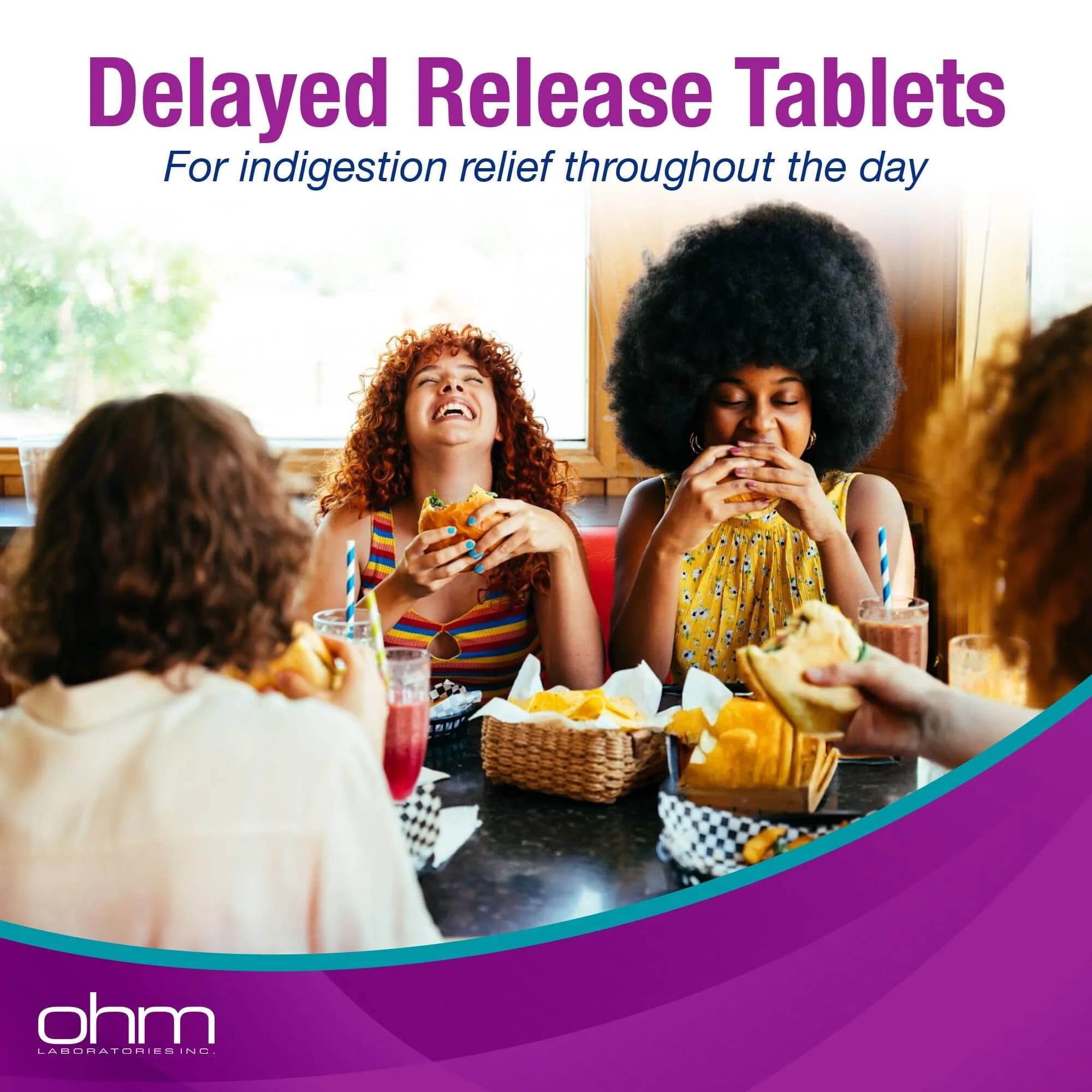 Ohm Omeprazole 20mg Delayed-Release Tablets 14 Count | Acid Reducer for Frequent Heartburn - view 4